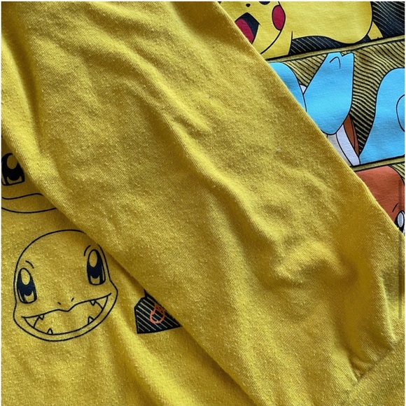 🟢3/$15 POKÉMON Long sleeve graphic t-shirt - Picture 4 of 13